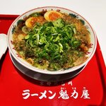 【京都ラーメン】ネギ入れ放題はイオンフードコートでも☆京都本店の全国チェーン「魁力屋」