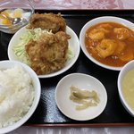 【京都ランチ】ボリューム満点！烏丸御池の人気中華！サービス定食は夜もOK「天嘉」