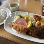 【京都レトロ洋食】メイン揃いの充実洋食プレート！豊富なメニューが人気「やましろ」
