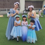 【京都長岡京】みんな可愛い過ぎるプリンセス　魔法のお姉さんと一緒に変身！　イズミヤでパレード　