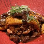 【京都ランチ】平日限定！ふわとろモツ煮のとろとろオムライス『スエヒロガリ』