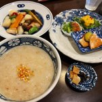 【京都中華】お粥バリエーション豊富☆デトックス感覚で食べたい！お粥と京野菜中華「福住」