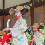 【祇園祭2024】土砂降りの雨に見舞われた舞踊奉納「花笠巡行 舞踊奉納」