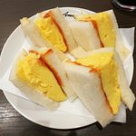 【京都モーニング】自家焙煎珈琲老舗『アマゾン』2号店オープン！飲み物的玉子サンド必食☆