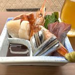 【京都酒場】四条大宮の激安立ち飲み！造り盛り500円 ビール300円 「AZUKIYA 離れ」