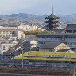 【惜しまれつつ引退】ドクターイエローの雄姿をテラスで「京都鉄道博物館」