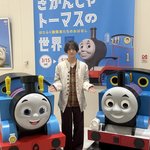 板垣李光人　京都で「トーマス」への愛を語る　京都鉄道博物館で80周年イベント開催