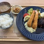 【京都ランチ】住宅街の隠れ家洋食店！ハンバーグと海老フライが自慢「magari食堂」