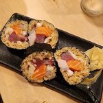 京都の激安立ち飲み店　海鮮巻400円 驚愕のコスパ！大丸横「やみー ふたつめ」