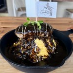 【京都洋食ランチ】ハンバーグ×オムライス×黒デミ！人気店の姉妹店で味わう最強コンビ