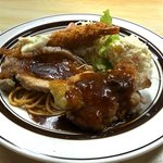【海の京都グルメ】地元民が通う！ボリューム満点洋食が評判「グリルあすか」