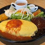 【京都ランチ】デザート＆ドリンク込み2200円！品数豊富な洋食プレート「パセリカフェ」