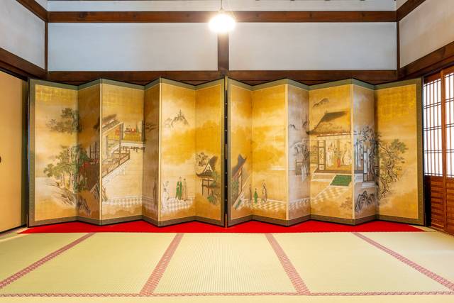 相国寺慈照院「帝鑑図屏風」