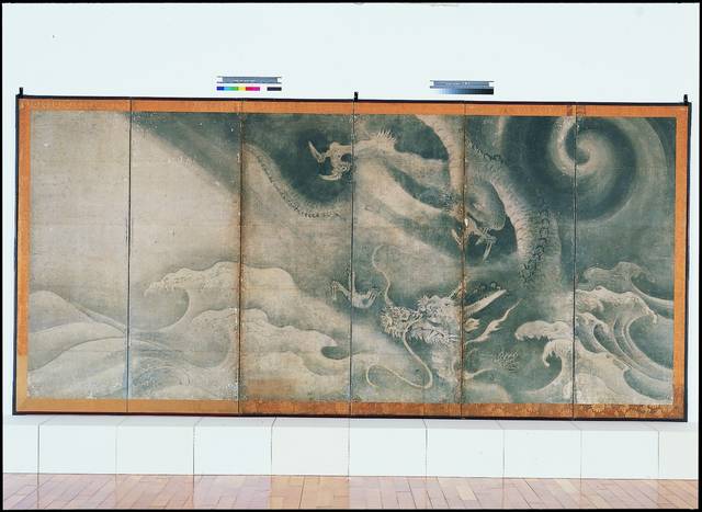 本法寺 波龍図屏風(展示替え有)