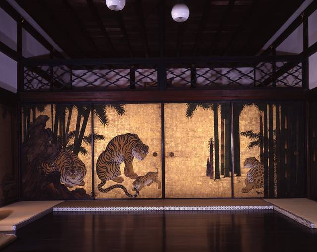 妙心寺 天球院 「竹虎図」