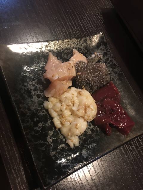 ホルモン四種盛り