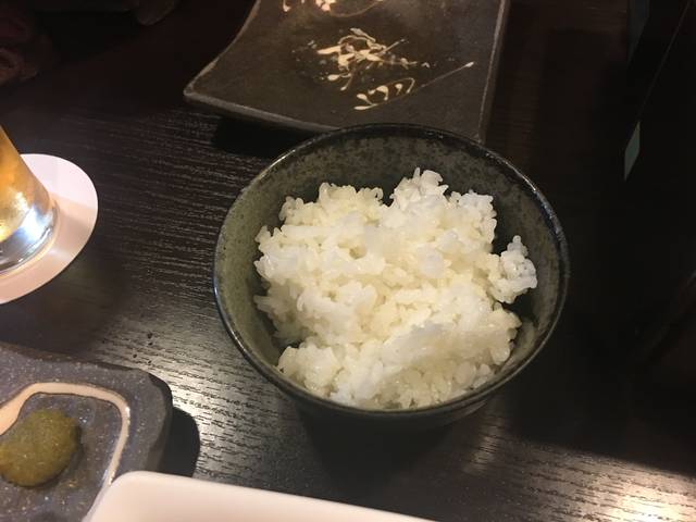 ごはん中