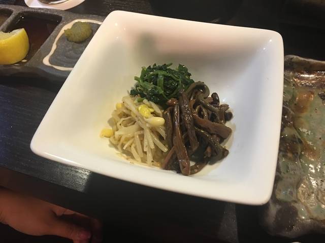 ナムル三種盛り