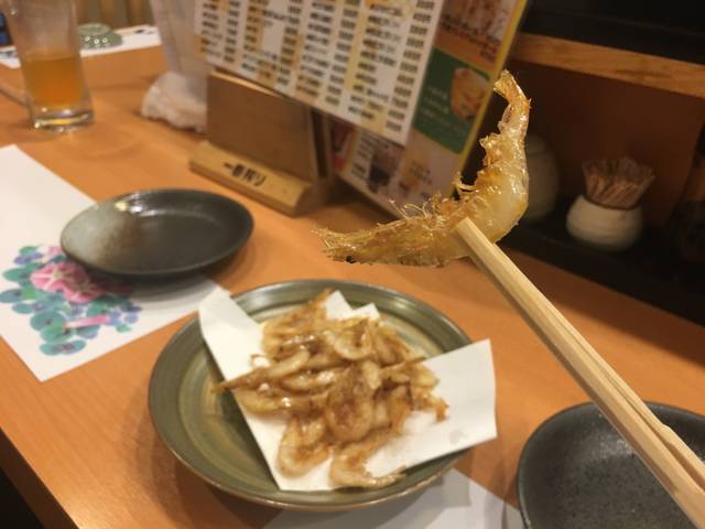 白エビの唐揚げ