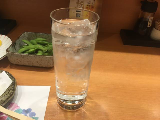 二杯目は焼酎