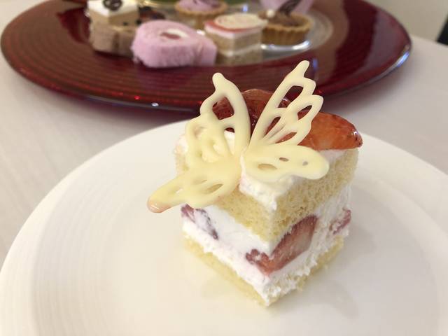 バタフライ方のチョコもキュート!