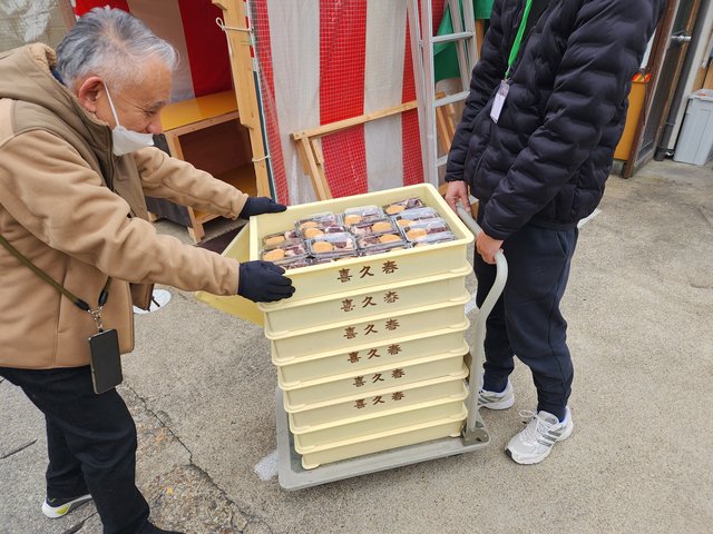喜久春さんのお餅700個