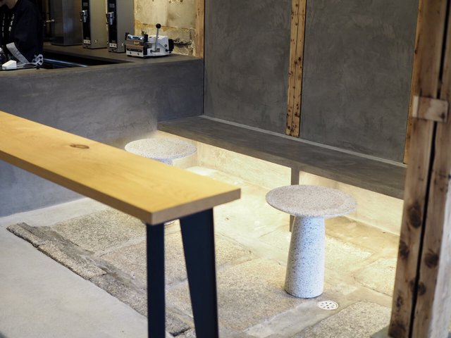 兎珈琲の店内