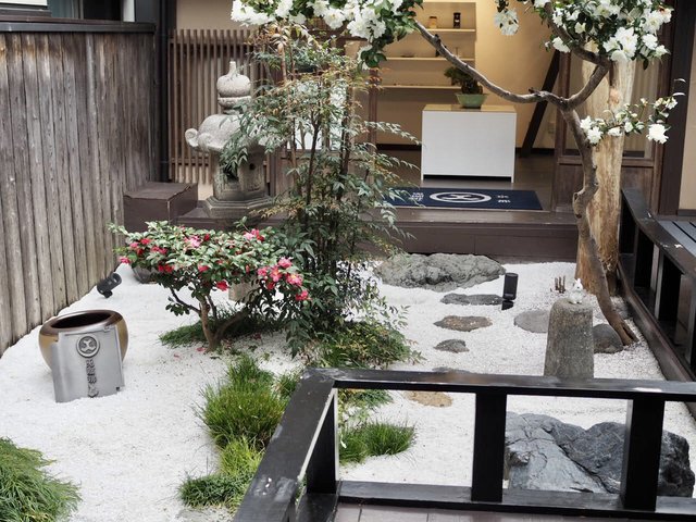 兎珈琲の中庭