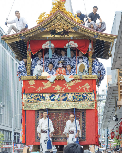 京都 祇園祭2024】威風堂々とした姿に感動！「長刀鉾 曳き初め