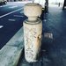 川はないのに歩道に橋の親柱！？都市整備に伴う歴史的遺構「伏水街道第二橋」 