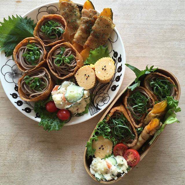 18年春 お花見で大活躍 そばいなり の作り方 簡単 可愛い インスタ映えするごはん Voyage