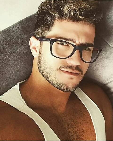 Pinupfiles solo handsome glasses