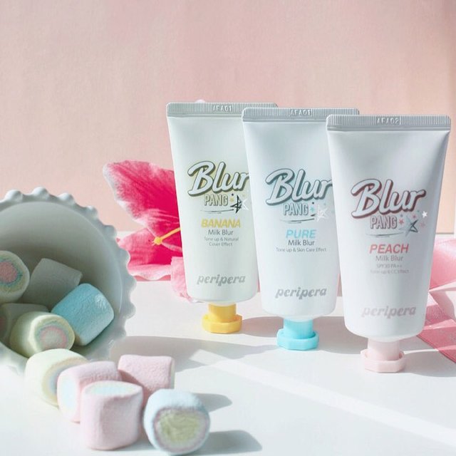 ペリペラの《ミルクブラークリーム》で毛穴が消える♡軽い付け心地で