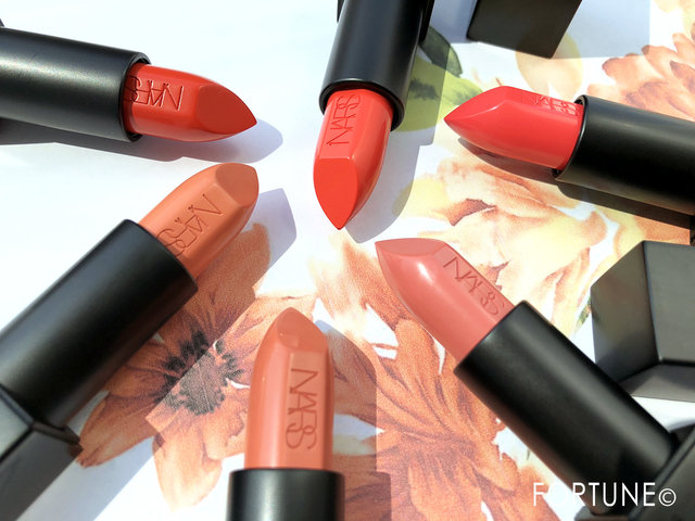 ４点セット ナーズ新品NARSオーデイシャスリップスティック限定 完売色 ナーズ 2021春新作《NARS オーデイシャスリップスティック》限定