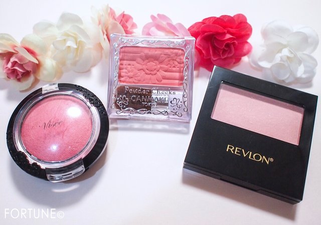 パウダーチークの色持ちを比較検証 ドラックストアで買える プチプラでコスパが良いピンクチークは ふぉーちゅん Fortune パウダーチークの色持ちを比較検証 ドラックストアで買える プチプラでコスパが良いピンクチークは ふぉーちゅん Fortune