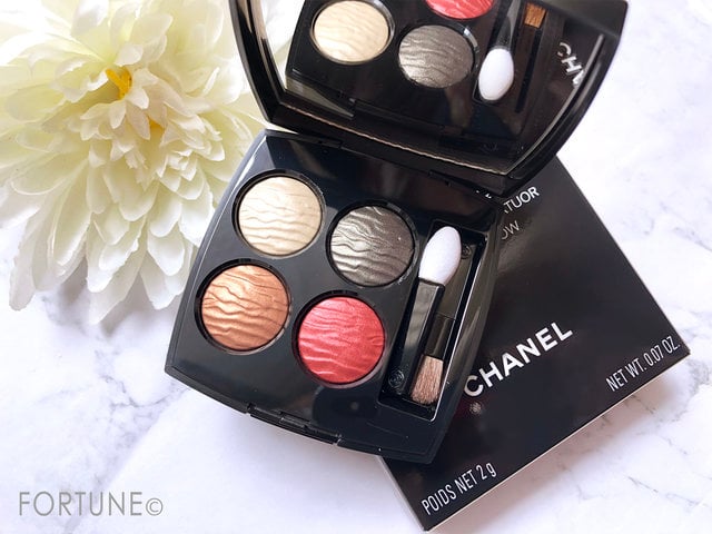 くま CHANEL アイシャドウ CHANEL シャネル レ キャトル オンブル アイシャドウ 4色 コスメ