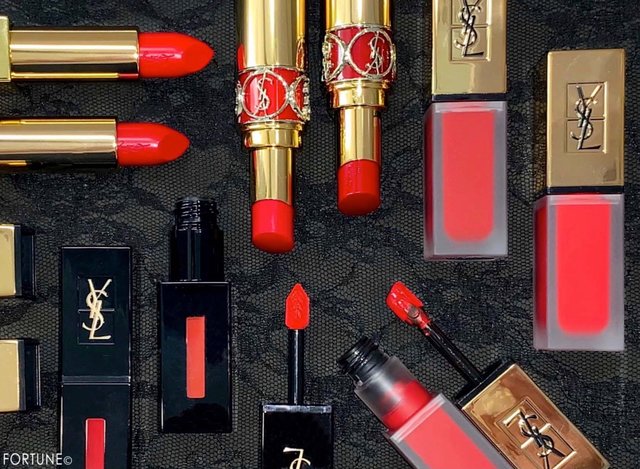 YSL 赤い口紅 3本セット YSL 赤い口紅 3本セット - メルカリ