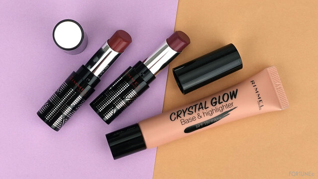 RIMMEL(リンメル)2021年夏新作コスメ|「ラスティングフィニッシュ クリーミィ リップ」とハイライトの新色レビュー