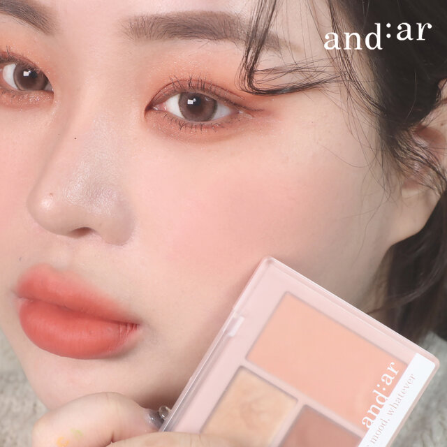 韓国ブランド《and:ar》日本初上陸!わたあめリップティントとマルチカラーパレットを先行発売