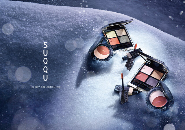 SUQQU|2021クリスマスコフレは2種のメイクアップキット!ホリデーにふさわしい限定カラーが登場
