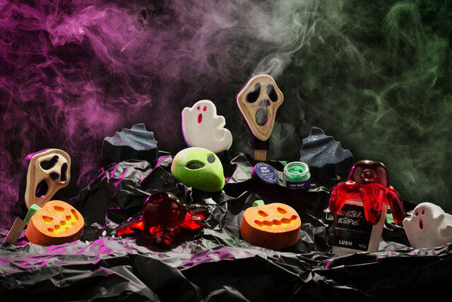 LUSH(ラッシュ)の新作バスグッズで楽しむハロウィンナイト!2021年秋だけの限定商品が発売中