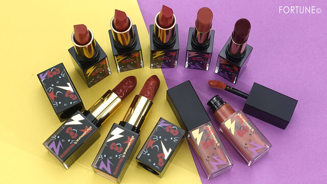 2021クリスマスコフレ“shu uemura×HELLO KITTY”コラボ第一弾♡限定リップ登場
