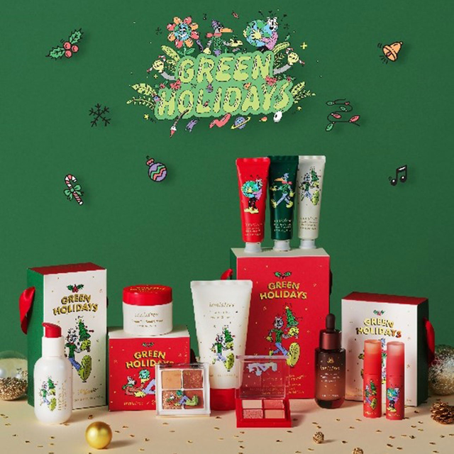 イニスフリー《2021クリスマスコフレ》 プレゼントにもぴったりなスキンケアコスメ8種が数量限定発売