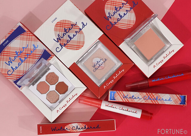 韓国コスメETUDEの21年ホリデーを彩るウィンターチェックコレクションが登場