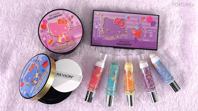 REVLON(レブロン)新作はハローキティコラボ♡ファンデやリップスクラブが限定パッケージで登場