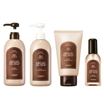 スキンフード アルガンオイルシルクプラス シリーズで絹のような髪に 軽い使い心地なのにしっかり髪を保護 ふぉーちゅん Fortune