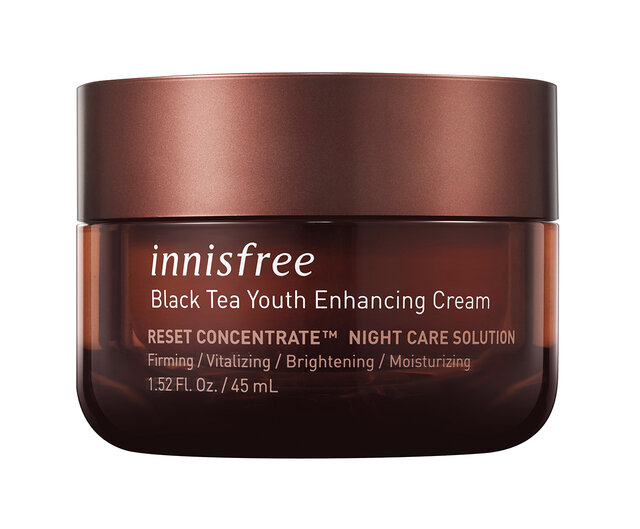 innisfree(イニスフリー) 2021 新作スキンケア/エイジングケアライン「ブラックティー ユース クリーム」