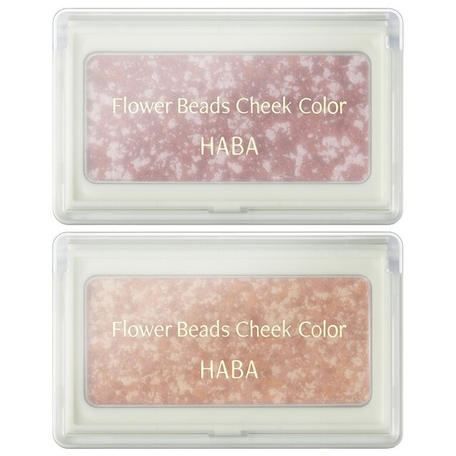 HABA(ハーバー) 2021春新作コスメ/限定 スマイルガーデンコレクション「フラワービーズチーク」