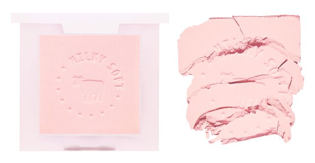 韓国コスメ ETUDE(エチュード) 2021新作コスメ/ニューイヤー限定「ミルキーコレクション」ミルクチーク ストロベリーミルク