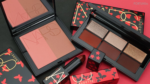 NARS(ナーズ)2021春新作コスメ クローデットコレクション「クローデット ブラッシュデュオ」「サンジェルマンデプレ アイシャドーパレット」レビュー・使用レポ・全色スウォッチ